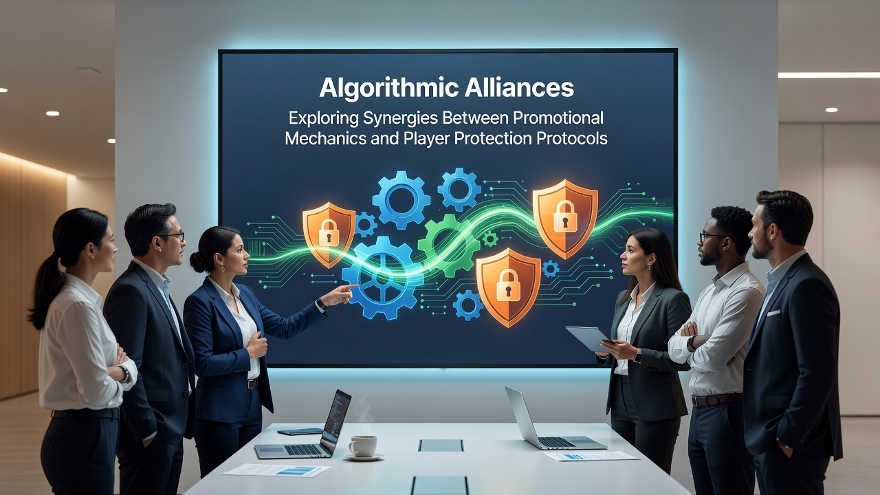 Flowchart diagram illustrating algorithmic pathways connecting bonus systems to responsible gaming safeguards in online environments