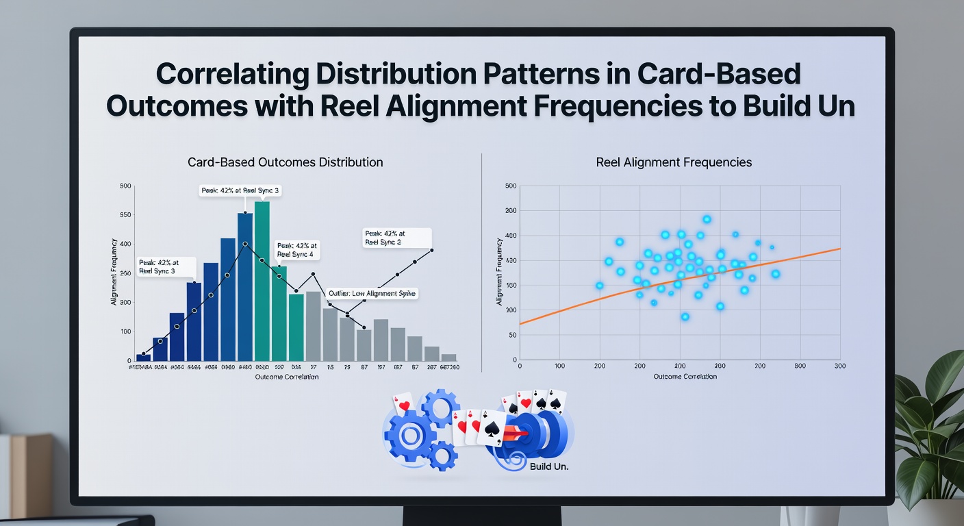 Detailed charts comparing variance metrics between card game distributions and slot reel frequencies