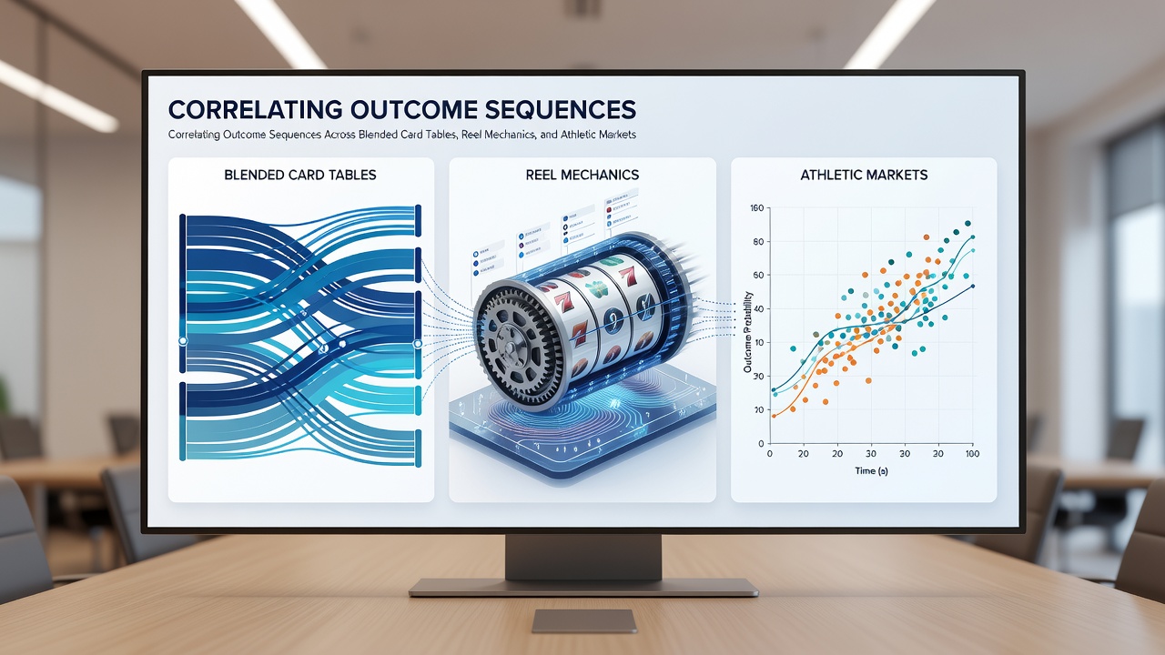 Graphical analysis showing sequence overlaps between reel outcomes and sports market results