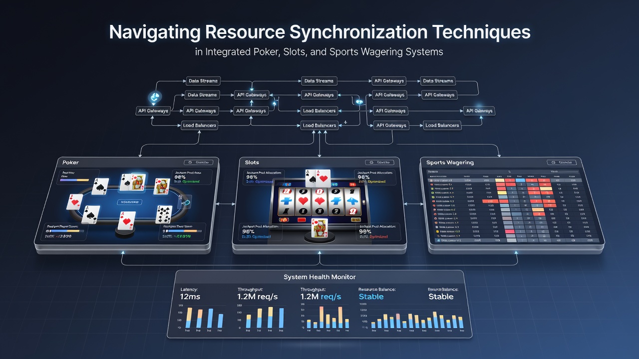 Screenshot of a dashboard displaying synchronized bankroll metrics across poker, slots, and live sports betting sections