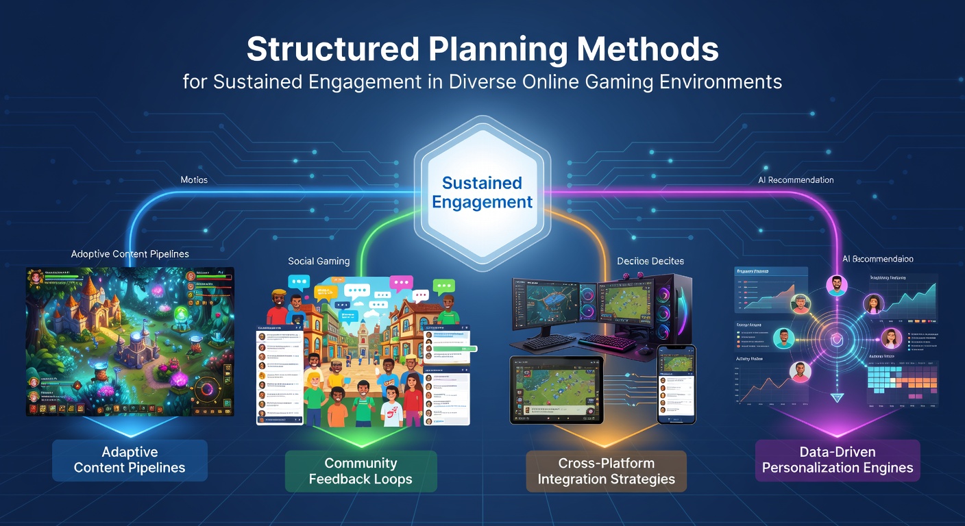 Detailed view of a player using planning software to map weekly gaming sessions across different online titles